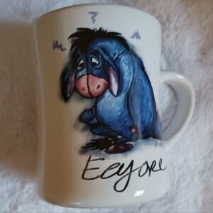 EUC Disney Store Eeyore Coffee Tea Mug Cup 16 Oz  #109